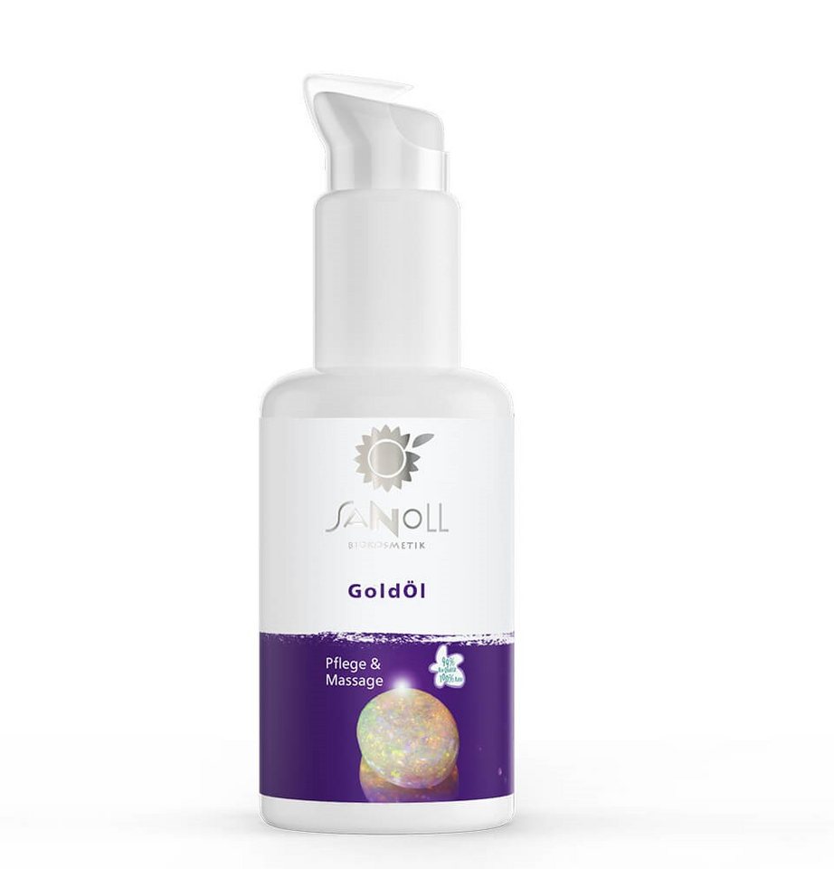 Sanoll Massageöl Pflege & Massage - GoldÖl 100ml von Sanoll