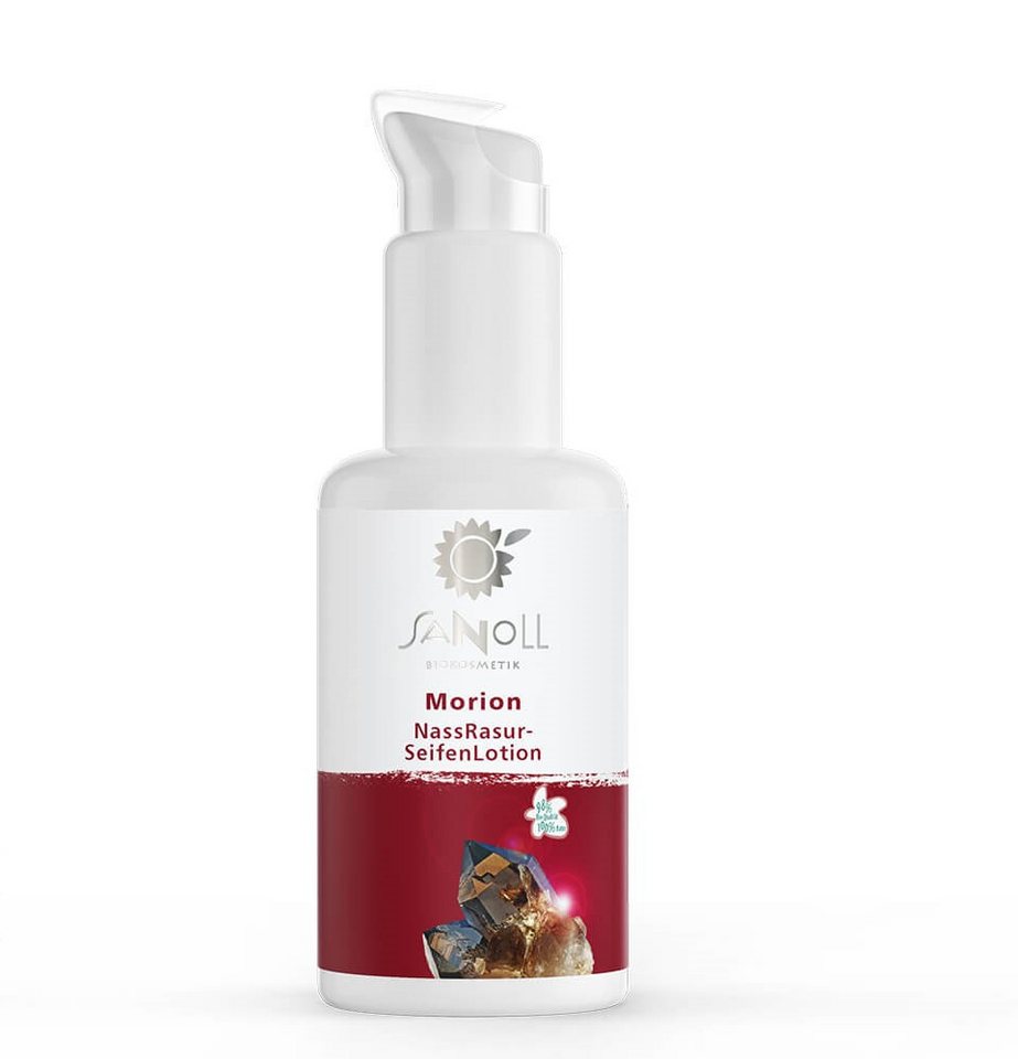 Sanoll Rasiercreme Morion - Nassrasur Seifenlotion 100ml von Sanoll