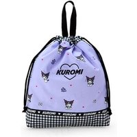 Kuromi Letter Drawstring Tote Bag 1 pc von Sanrio