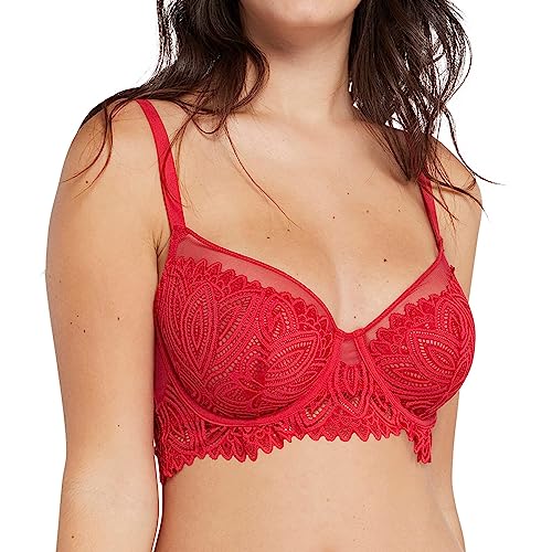 Miss Sans Complexe, Bügel-BH mit Korb, Lisa, IUZ Lila Rot, 75C Miss Sans Complexe, Bügel-BH mit Korb, Lisa, IUZ Lila Rot, 75C von Sans Complexe