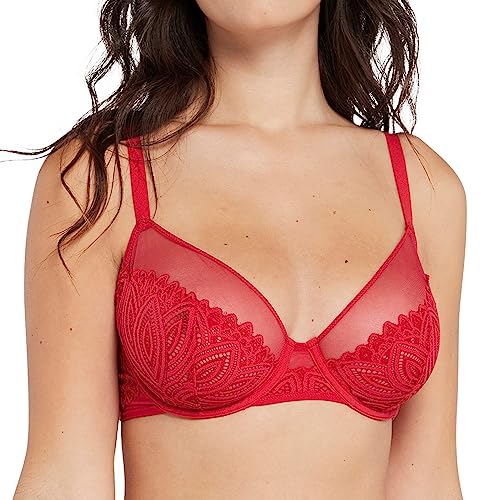 Miss Sans Complexe, Klassischer Bügel-BH, Lisa, IUZ Lila Rot, 85C Miss Sans Complexe, Klassischer Bügel-BH, Lisa, IUZ Lila Rot, 85C von Sans Complexe