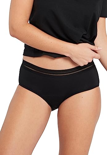 Miss Sans Complexe, Set aus 2 Menstruationsshorts - Starker Fluss, Elena, GCE Schwarz, 36/38 von Sans Complexe