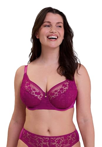 SANS COMPLEXE Damen Suzie Plunge Bra, Fuchsia Pink, 85C EU von Sans Complexe