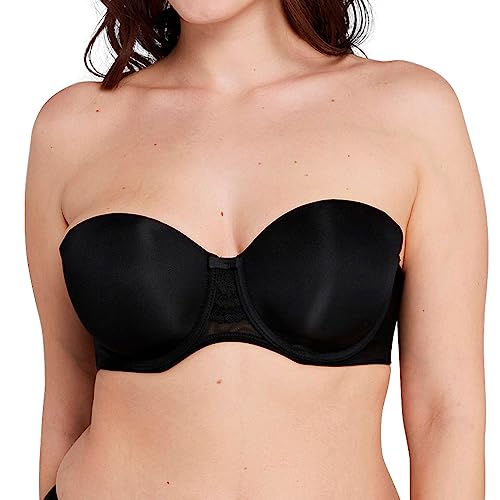 Sans Complexe, Bügel-BH Bandeau Schalen, So Feminine, GCE Schwarz, 85D von Sans Complexe