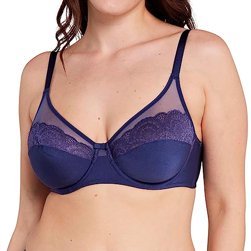 Sans Complexe Damen So Feminine 70aah22 Full Coverage Bra, Blaues Band, 75C EU von Sans Complexe