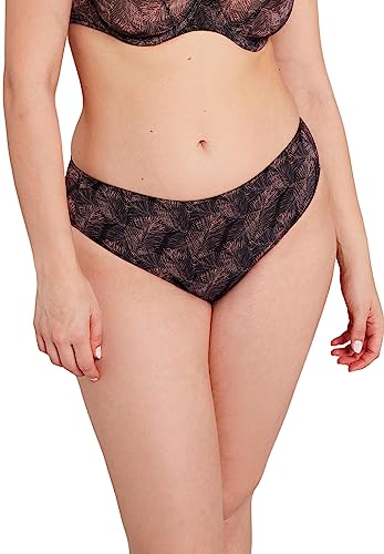 Sans Complexe, Slip, So Pure Fantaisy, IVY Black Palms Print & Nude, 48/50 von Sans Complexe