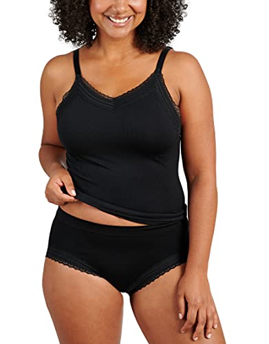 Sans Complexe Damen Agathe 50LAG98 Leibchen ohne Bügel, Noir, L von Sans Complexe