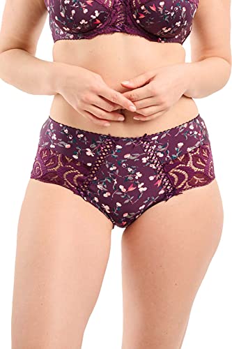 Sans Complexe Damen Amelie Print Unterwäsche, Imprime Floral Rouge/Violet, 50/52 von Sans Complexe