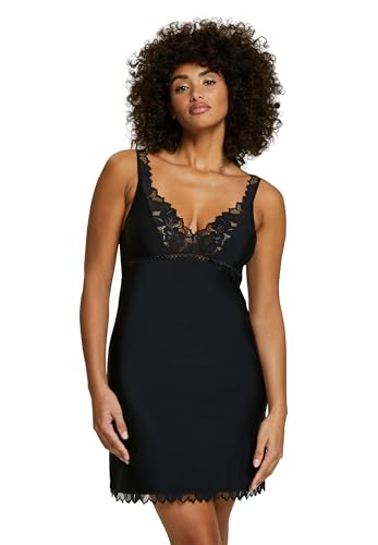 Sans Complexe Damen Arum 51564 Babydoll-Nachthemd, Schwarz, 46-48 von Sans Complexe