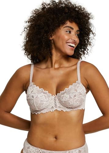 Sans Complexe Damen 70564 ELM C75 BH, Halbtransparent, Beige-Beige (Skin), 75C von Sans Complexe