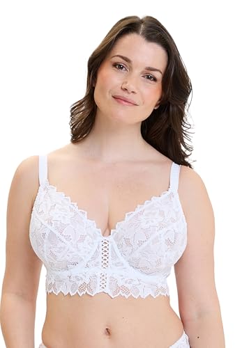 Sans Complexe Damen Arum Bügel-BH, Weiß, 80C von Sans Complexe