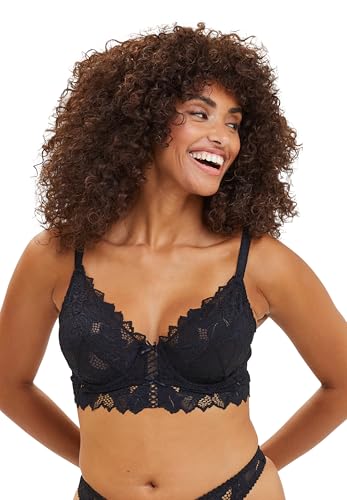 Sans Complexe Damen Arum Crop Top, (Noir Or), 85C von Sans Complexe