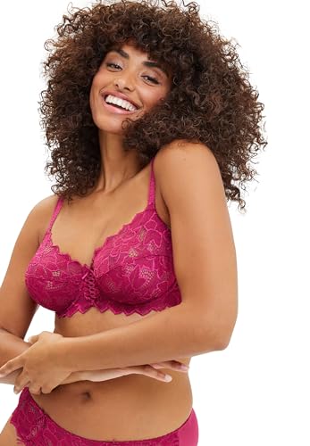 Sans Complexe Damen Arum Full Coverage Bra, Cherry Sorbet, 80D EU von Sans Complexe