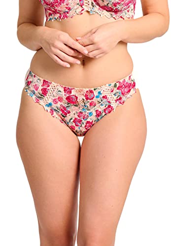 Sans Complexe Damen Arum Mosaic 619212 Bikinislip, Imprime Floral Pastel, 50 von Sans Complexe