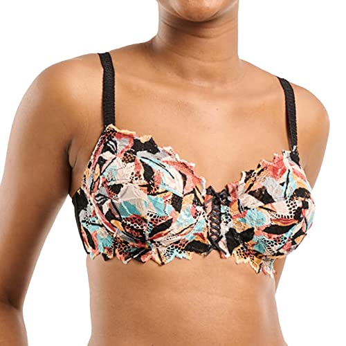 Sans Complexe Damen Arum Mosaic 709212 BH, Graphic Schwarz & Mehrfarbig, 75C von Sans Complexe