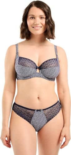 Sans Complexe Damen Candice 70AAJ42 BH, Bedruckt, Marineblau, Grafik, 75C von Sans Complexe