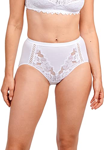 Sans Complexe Damen Coton D'arum Unterhose, (Blanc 3), 40 (Herstellergröße: 42/44) von Sans Complexe