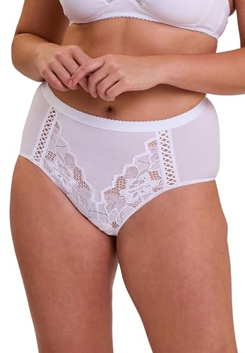 Sans Complexe Damen Coton D'arum Unterhose, (Blanc 3), 40 (Herstellergröße: 42/44) von Sans Complexe