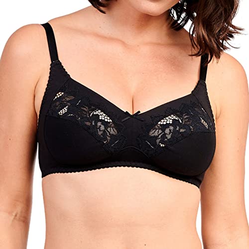 Sans Complexe Damen Coton d'Arum 754438 BH, Schwarz, 85C von Sans Complexe