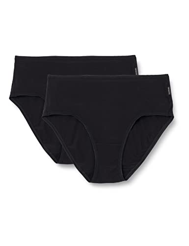 Sans Complexe Damen Douceur Bambou Slip, Noir+Noir, 50 von Sans Complexe