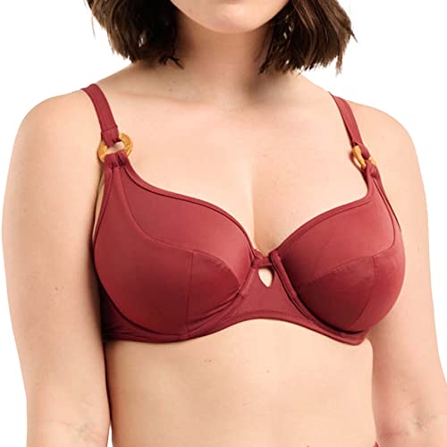 Sans Complexe Damen Elevated Basics Badeanzug, Bikinioberteil mit Bügel, Granatapfel, 80E Sans Complexe Damen Elevated Basics Badeanzug, Bikinioberteil mit Bügel, Granatapfel, 80E von Sans Complexe