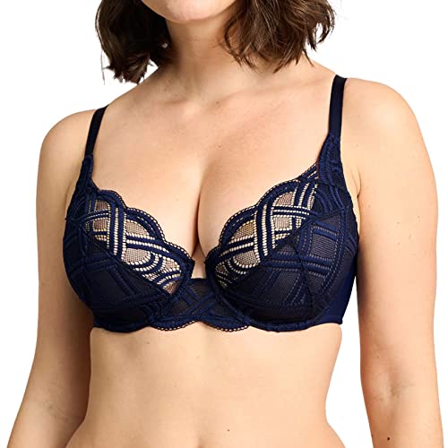Sans Complexe Damen Elise 70aah61 Klassischer B gel BH, Bleu Marine, 90C EU von Sans Complexe