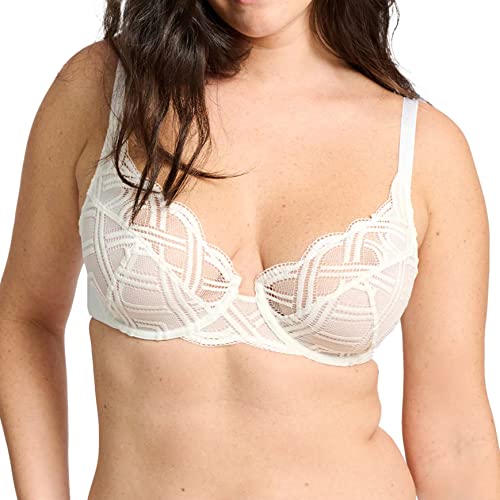 Sans Complexe Damen Elise Klassischer Bügel-BH, Elfenbeinfarben, 85E Sans Complexe Damen Elise Klassischer Bügel-BH, Elfenbeinfarben, 85E von Sans Complexe