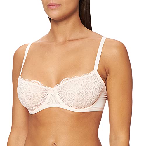 Sans Complexe Damen Escapade Poétique 73aag04 Bügel-BH, mit Körbchen, Dragee-Rose, 85D von Sans Complexe