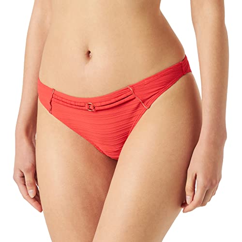 Sans Complexe Damen Insolite 68oah71 Niedrige Taille Badehose, Poppy Rot, 48-50 EU von Sans Complexe