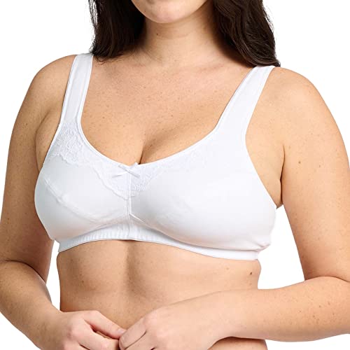 Sans Complexe Damen Lucie Klassischer BH ohne Bügel, Weiß, 85E von Sans Complexe