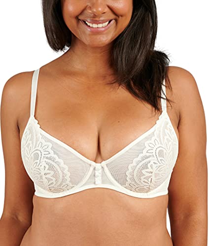 Sans Complexe Damen Lyse 70AAG54 Klassischer Bügel-BH, Kreide, 75C Sans Complexe Damen Lyse 70AAG54 Klassischer Bügel-BH, Kreide, 75C von Sans Complexe