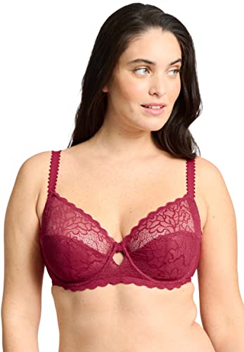 Sans Complexe Damen Oceane 70AAG95 Klassischer BH, Bügel, Rumba-rot, 80C von Sans Complexe