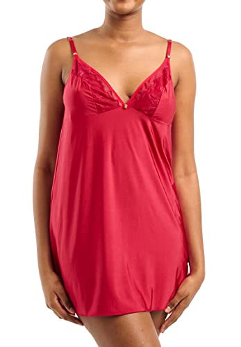 Sans Complexe Damen Précieuse 51SAJ26 Babydoll-Dessous, Perserrot, 40-44 von Sans Complexe