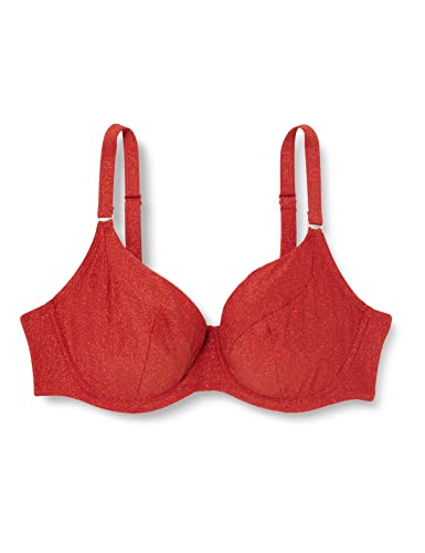 Sans Complexe Damen Reflet 78aah72 Klassisches Bikinioberteil mit Bügel, Ketchup Brique, 115D von Sans Complexe