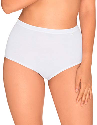 Sans Complexe Damen Simplement Coton 619102 Taillenslip, Weiß (Blanc Fmo), 54-56 (3er Pack) von Sans Complexe