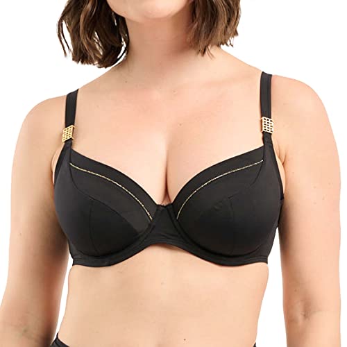 Sans Complexe Damen Speekaboo Shape Badeanzug Top mit Bügel, Schwarz, 85F von Sans Complexe
