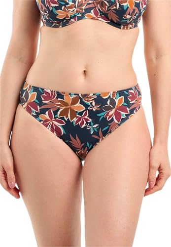 Sans Complexe Damen Staytation Badeanzug, tiefer Beinabschluss, Floral Print Blue, 44/46 von Sans Complexe