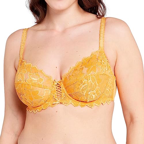 Sans Complexe Women's Arum 70564 Full Coverage Bra, Semi-Voile, Dore-Aprikose, 80D von Sans Complexe