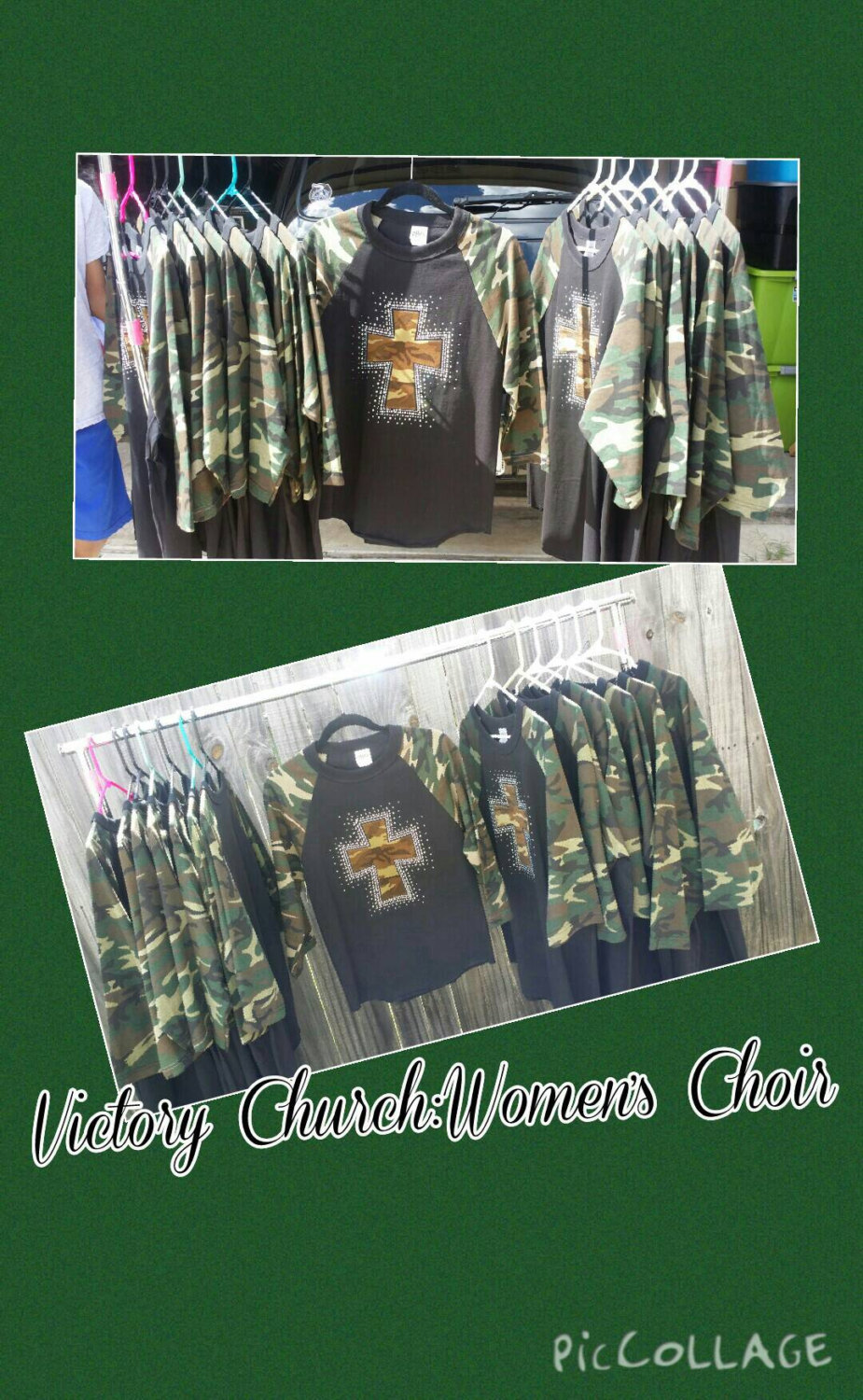 Camo-Ärmel Mit Kreuz Camo W/strass Camo-Ärmel Mit Kreuz Camo W/strass von SansBlingThings