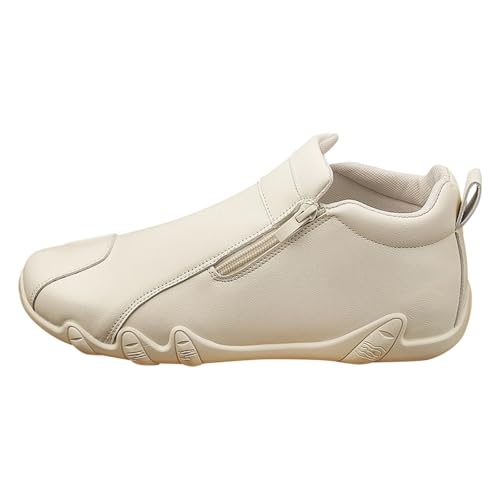 Barfussschuhe Herren Wasserdicht Sneaker mit Seitlichem Reißverschluss Männer Fashion Verschleißfest Outdoorschuhe Bequeme rutschfest Mid Wanderhalbschuhe Casual Trekkingschuhe Kletterschuhe 39-44 Barfussschuhe Herren Wasserdicht Sneaker mit Seitlichem Reißverschluss Männer Fashion Verschleißfest Outdoorschuhe Bequeme rutschfest Mid Wanderhalbschuhe Casual Trekkingschuhe Kletterschuhe 39-44 von Sansee