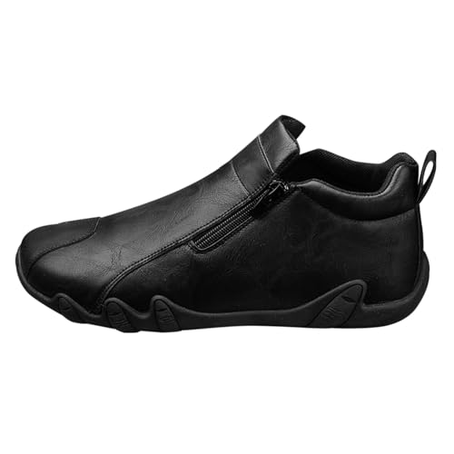 Barfussschuhe Herren Wasserdicht Sneaker mit Seitlichem Reißverschluss Männer Fashion Verschleißfest Outdoorschuhe Bequeme rutschfest Mid Wanderhalbschuhe Casual Trekkingschuhe Kletterschuhe 39-44 Barfussschuhe Herren Wasserdicht Sneaker mit Seitlichem Reißverschluss Männer Fashion Verschleißfest Outdoorschuhe Bequeme rutschfest Mid Wanderhalbschuhe Casual Trekkingschuhe Kletterschuhe 39-44 von Sansee