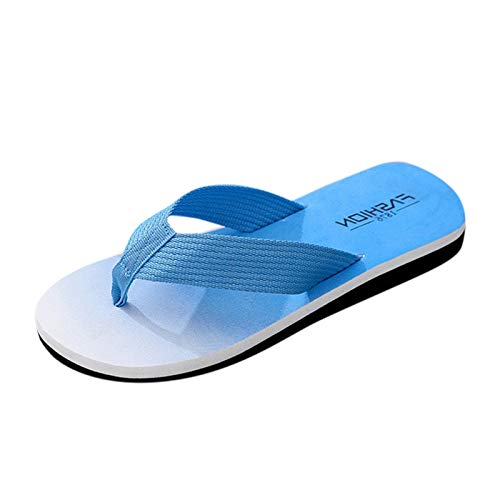 Herren Schuhe Slipper Schuhe Herren Sneaker Blau Sommer Atmungsaktive Hausschuhe Flache Schuhe Herren Strand Flip-Flops Sandalen Startseite Herrenschuh Herren Sneaker La Trainer Schuhe Herren 44 von Sansee