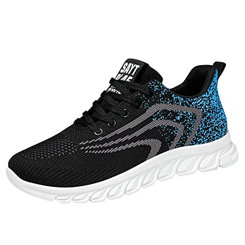 Schuhe Hallux Valgus Herren Mode Sommer und Herbst Herren Flat Mesh Atmungsaktiv Bequeme Schnürung Lässig Herren Schuhe 42.5 Leder von Sansee