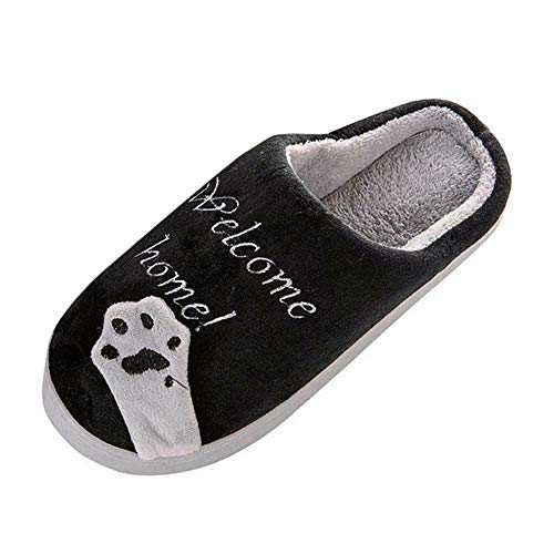 Sport Herren Schuhe Zuhause drinnen Cartoon warmes Schlafzimmer Katze Schuhe Winterboden rutschfeste Hausschuhe Männer Herrenhausschuh Herren Schuhe Pump von Sansee