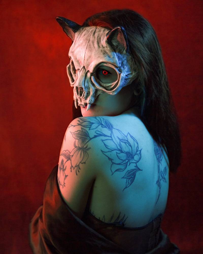 Katzenschädelmaske Katzenschädelmaske von SanseverinoFrancesco