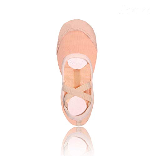 SANSHA Damen Tanz-Sneakers Ballerinas, Rose, 39.5 EU von Sansha