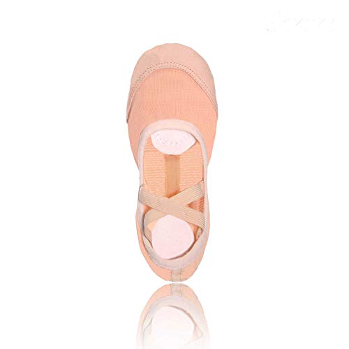 Sansha Damen Weiche Ballettschuhe mit geteilter Ledersohle, 83x Pro-Fit Ballerinas, Pink, 42 EU Weit Sansha Damen Weiche Ballettschuhe mit geteilter Ledersohle, 83x Pro-Fit Ballerinas, Pink, 42 EU Weit von Sansha
