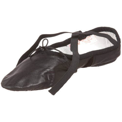 SANSHA Silhouette Ballettschuhe aus Leder, Schwarz (schwarz), 38.5/42 EU von Sansha