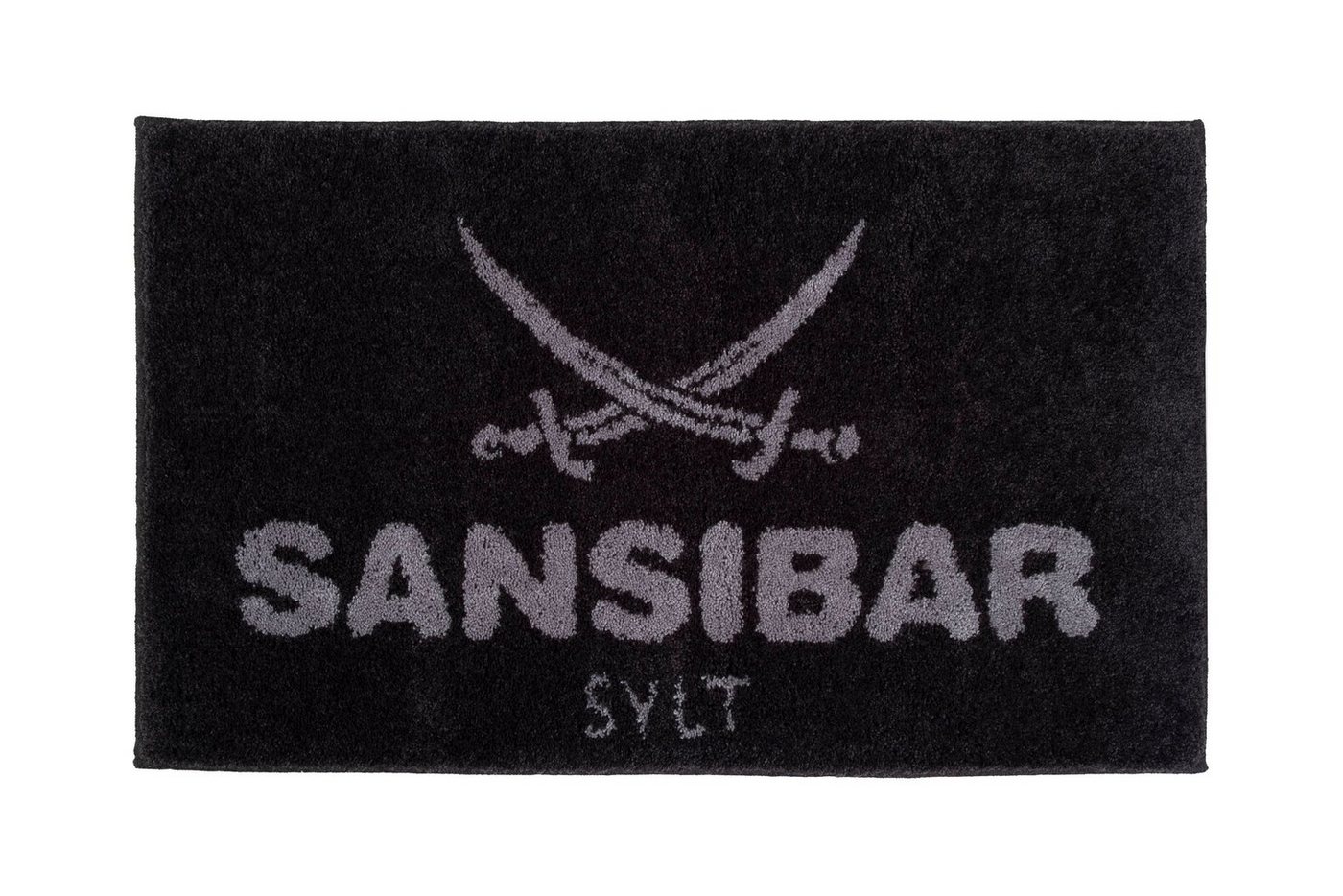 Sansibar Sylt Bademantel Badematte SANSIBAR (BL 60x100 cm) BL 60x100 cm grau Badteppich von Sansibar Sylt