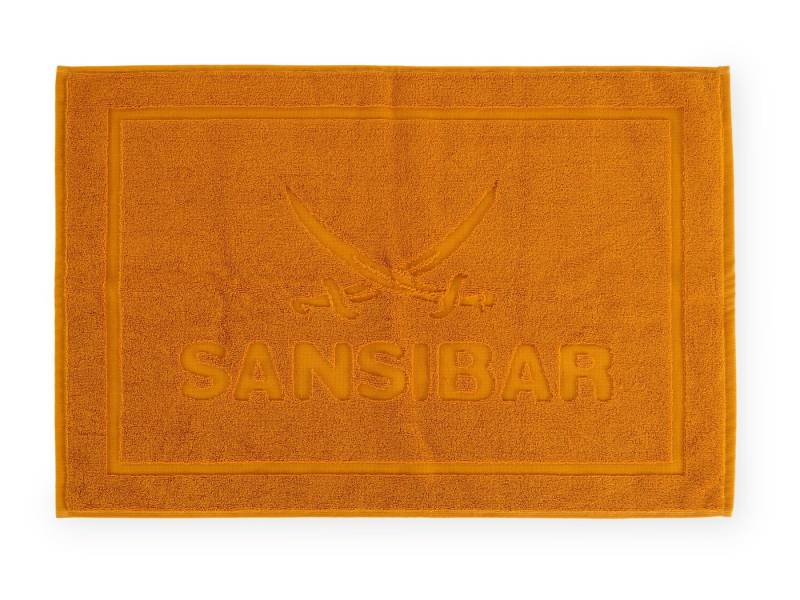Sansibar Sylt Bademantel Badematte SANSIBAR COAST BHT 70x5x50 cm gelb Badteppich Badvorleger von Sansibar Sylt